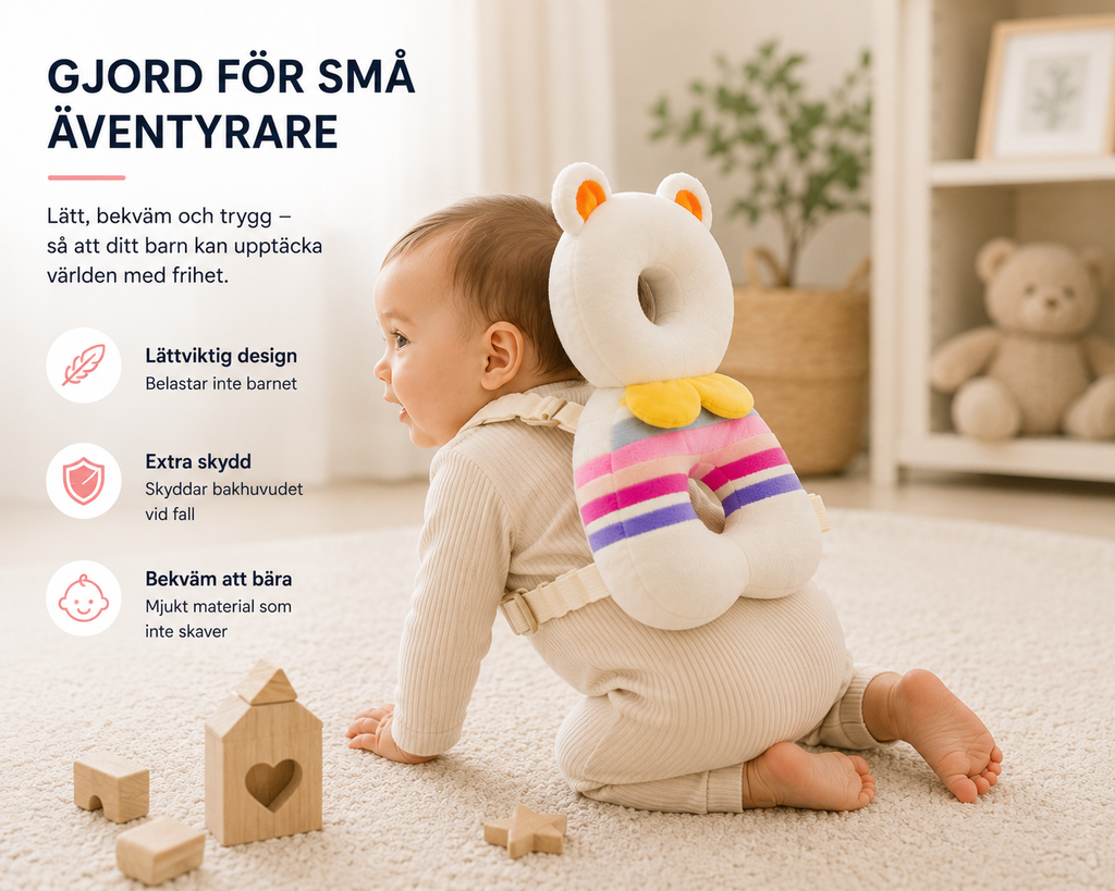 Knytte™ Huvudskydd för Barn